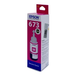 Printers, Inks & Accessories: EPSON Magenta Ink Bottle- T6733-673-70 ml